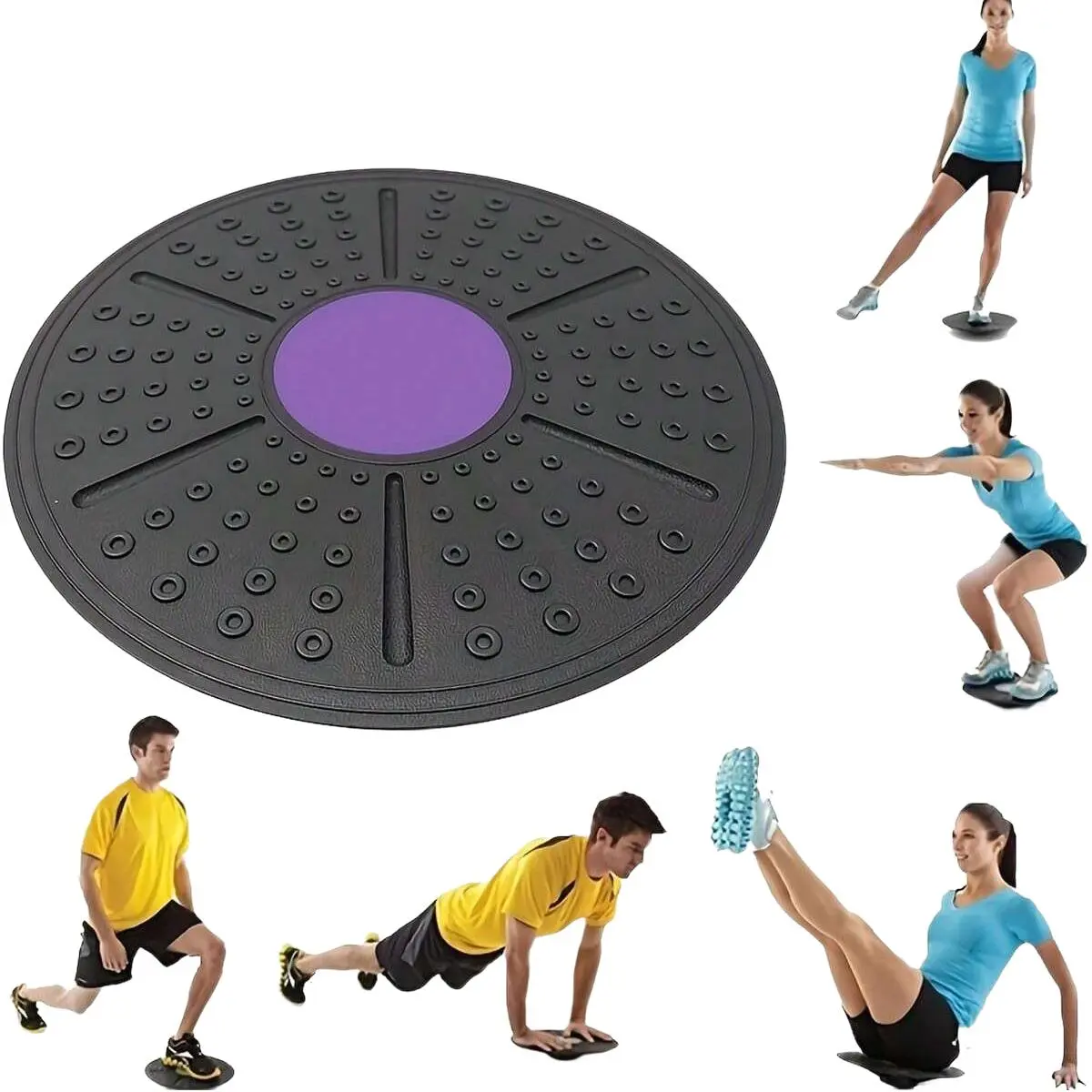 Yoga Balance Board, Fitness Training Pedal, Non-Slip Fitness Equipment, Core Exercise Equipment, Home Gym Equipment, Work Out Equipment For Home Gym, Multifunctional Fitness Board, Fitness Tool, Workout Equipment