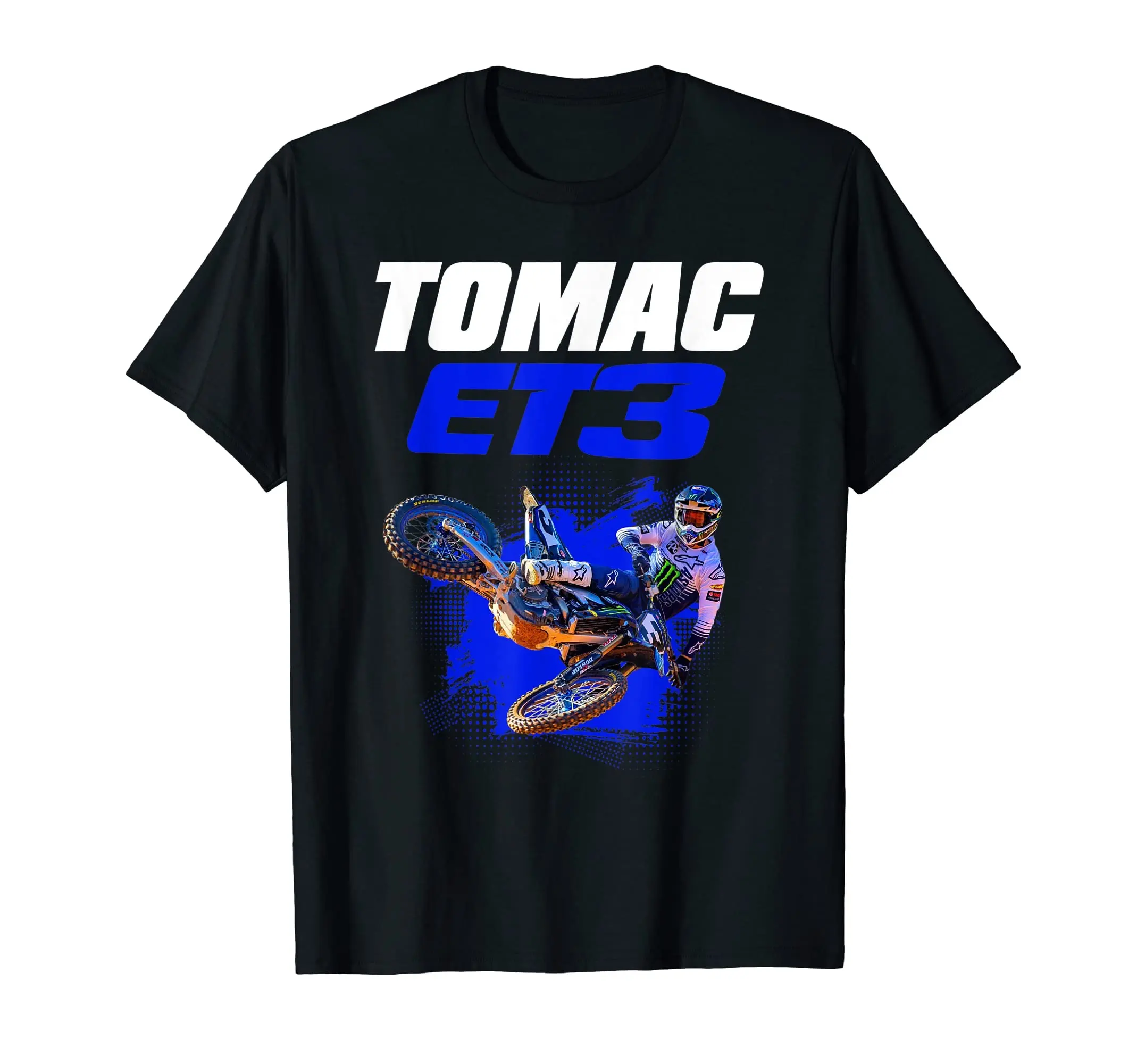 Eli Tomac ET3 Motocross Dirt bike Champion Graphic T-Shirt Sweatshirt Hoodie Supercross Motocross Star Champion 2022 Gift For Fan Tee