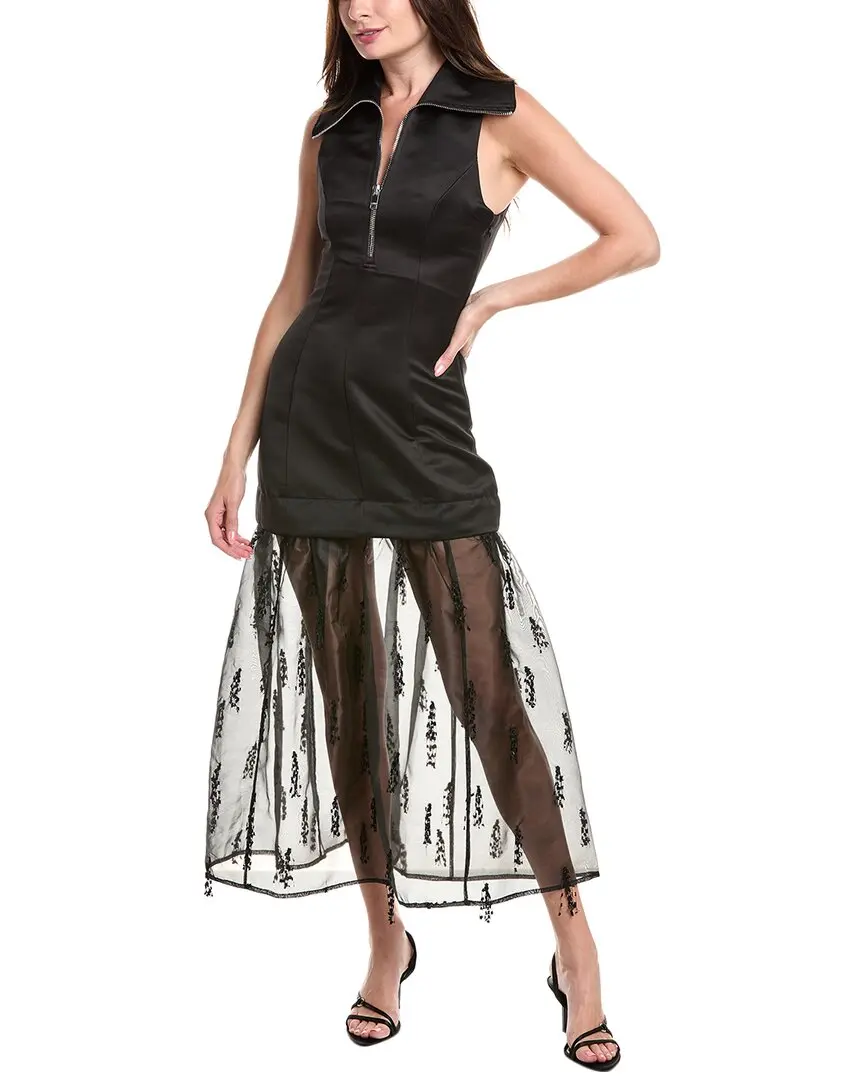 GANNI Organza Maxi Dress