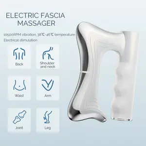 Electric Fascia Massager Body Massage Muscle Scraper Fascia Knife Fitness Vibration Muscle Relaxation Body Lifting Massage Blade