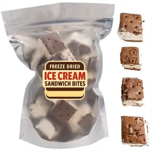 Freeze Dried ice Cream Sandwich Bites - (4oz - Extra-Large Bag) - Fast Shipping