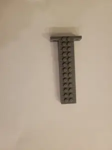 3D Printed Wall Mount Bracket for Lego Train Track