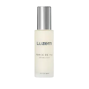 Luzern Force de Vie Creme Light 2oz Lightweight Dewy Moisture Hydrating Moisturizer for Normal Combination Sensitive & Oily Skin