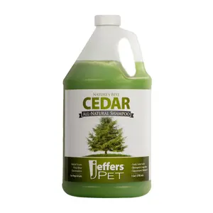 Jeffers Pet Nature's Best Cedar All-Natural Shampoo for Dogs and Cats