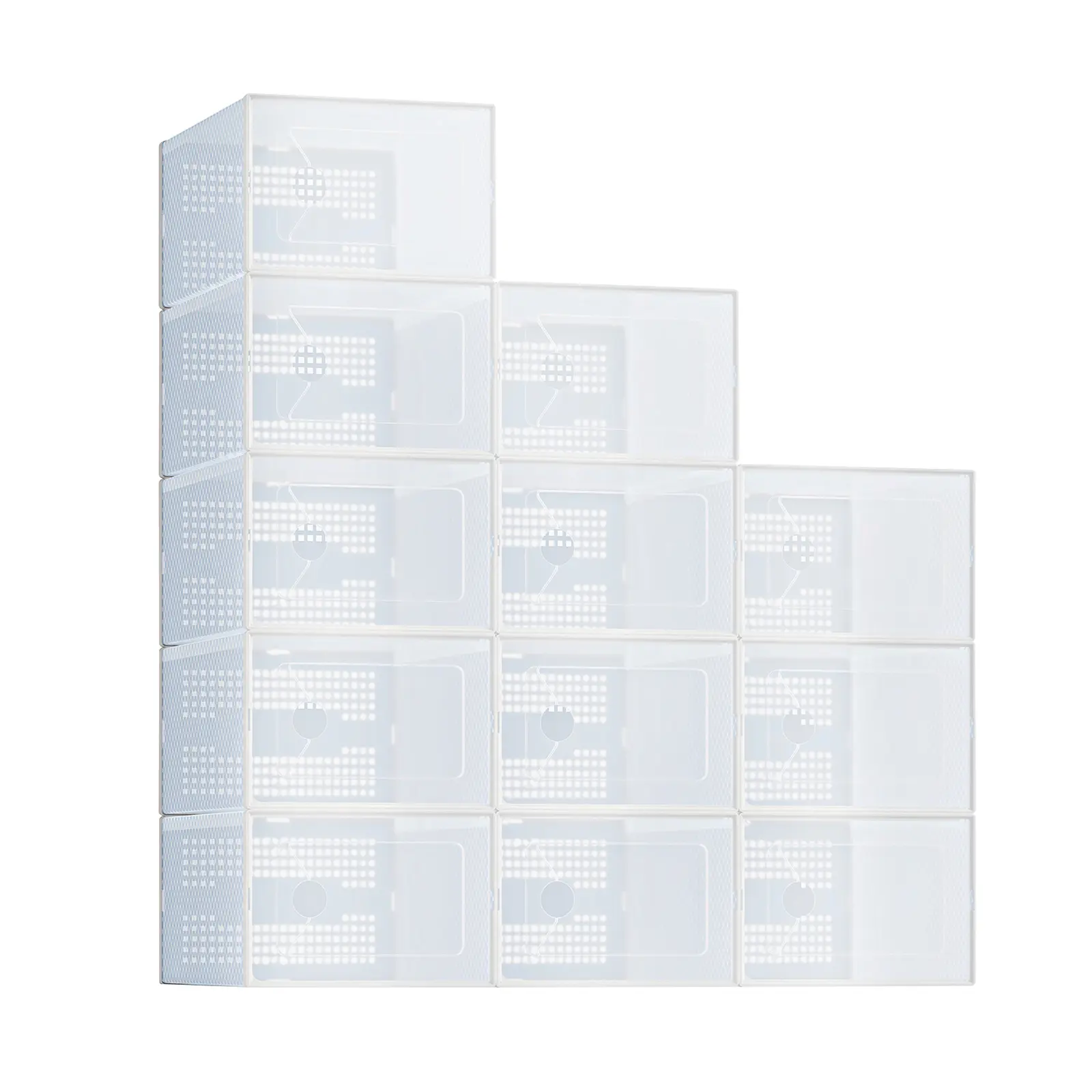 White-12 Count & Size 9