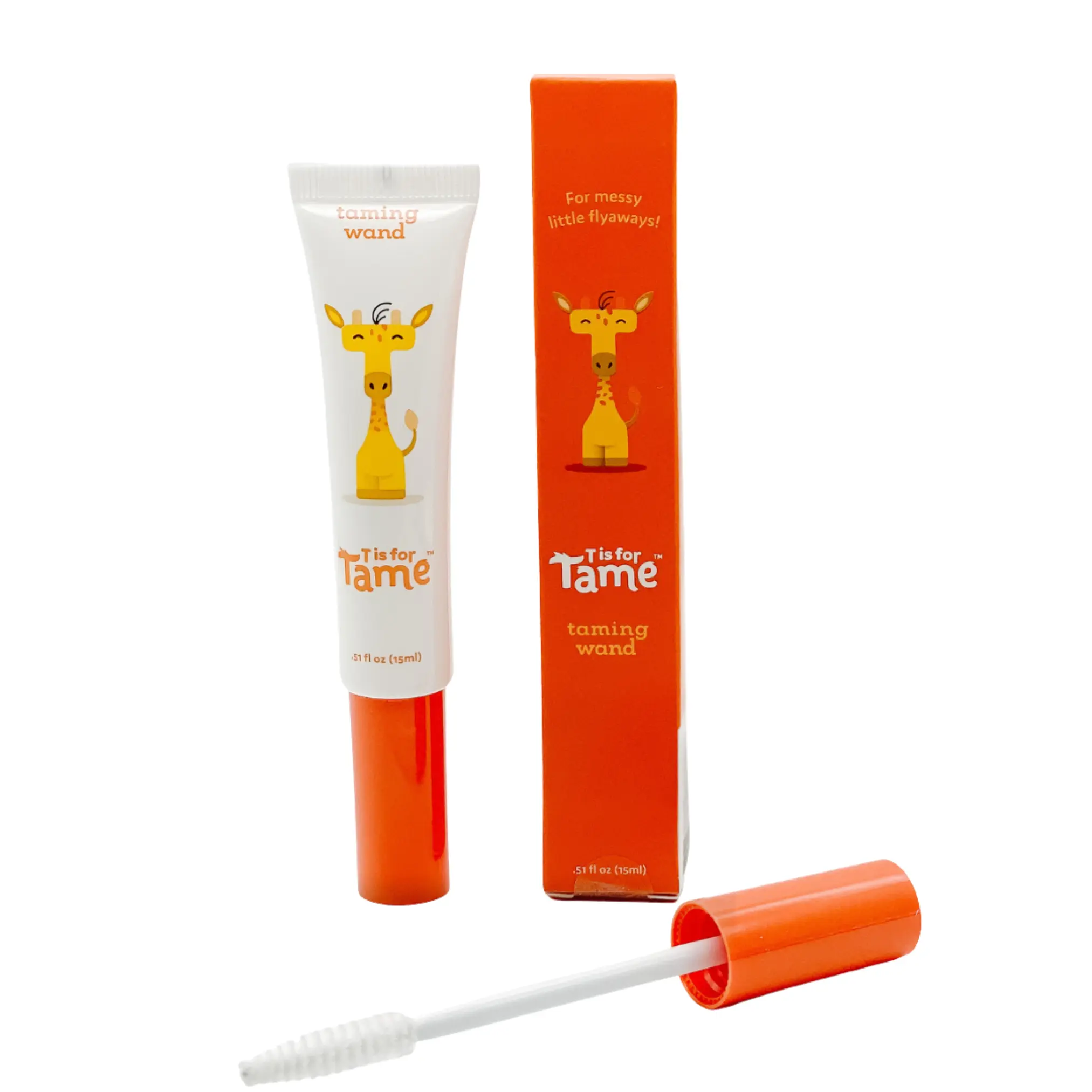 T is for Tame Hair Taming Cream Wand for Frizz Static Flyaways & More - Gentle Coconut, Jojoba Oils for All Hair Types - Vegan & Cruelty-Free - Made in USA Compact Hair Solution