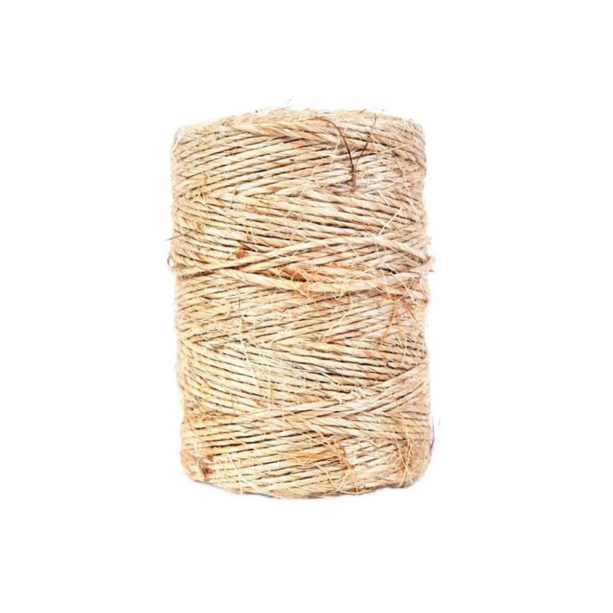 Koch 7023569 1-Ply Coarse Natural Sisal Rope - 1 in. x 500 ft., Biodegradable, Inexpensive, Ideal for Plant Tying, Good Knot Retention