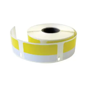 Centurion 9137316 Adhesive Backed Bin Tag Labels, Yellow