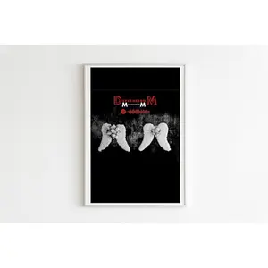 Depeche Mode - Memento Mori Album Poster / Album Cover Poster / Music Gift / Music Wall Decor / Album Art Decoration Glossy