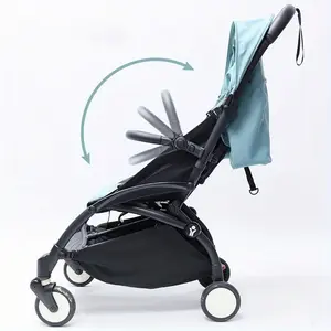 1/2pcs Multi-Position Adjustable Stroller Handlebar Detachable Middle Section Stable for Most Strollers