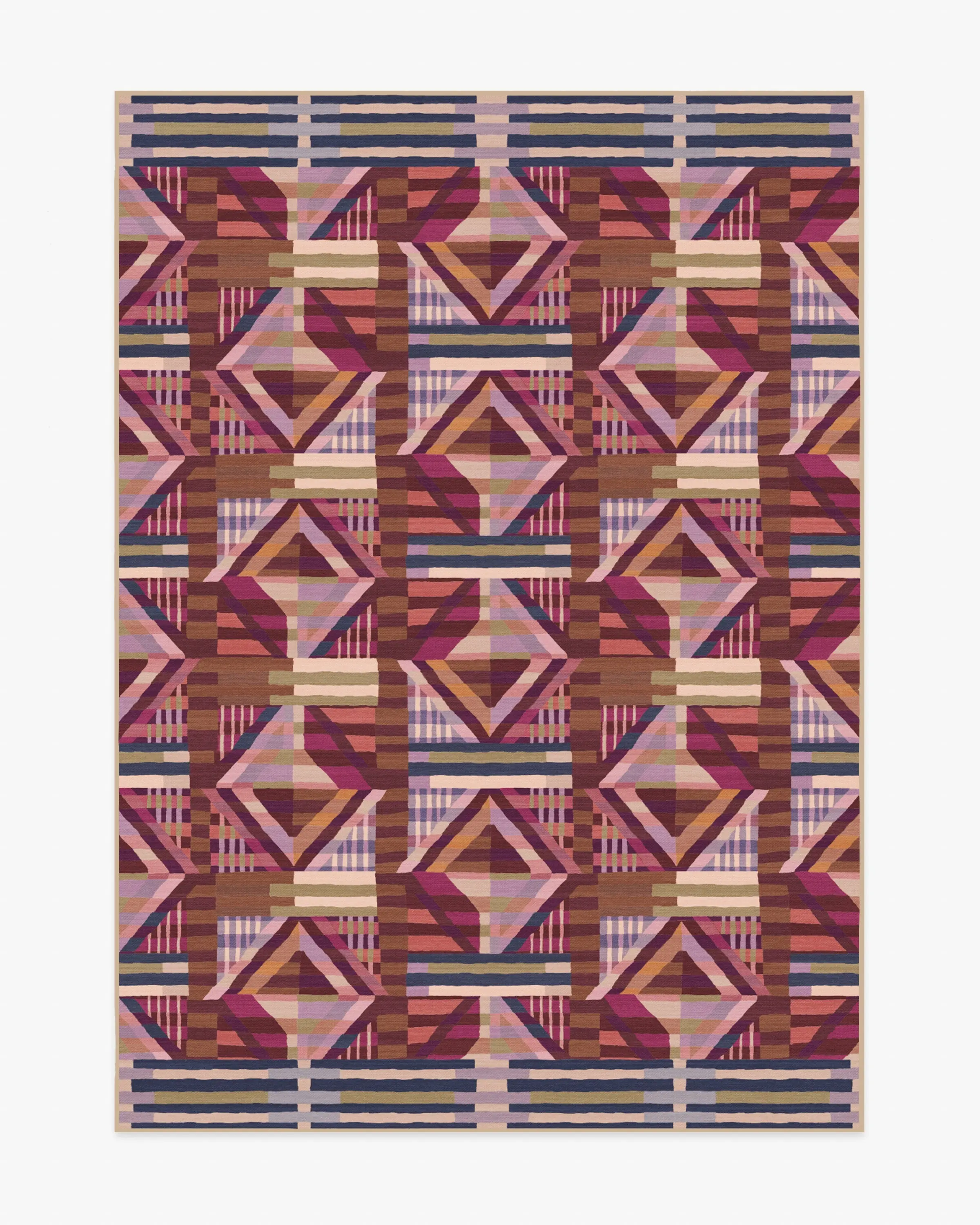 Paloma Berry Multicolor Outdoor Rug