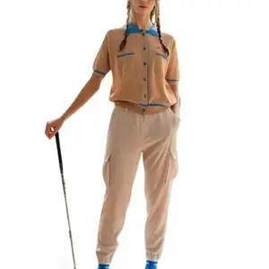 BENECIA 12 Pocket Joggers - Color Beige.