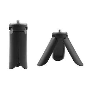 BRDRC Mini Tripod, Adjustable Tripod Stand for DJI Pocket 3/GoPro 12, Portable Desktop Stand, Outdoor Shooting Small Base Gimbal Camera Support Accessories