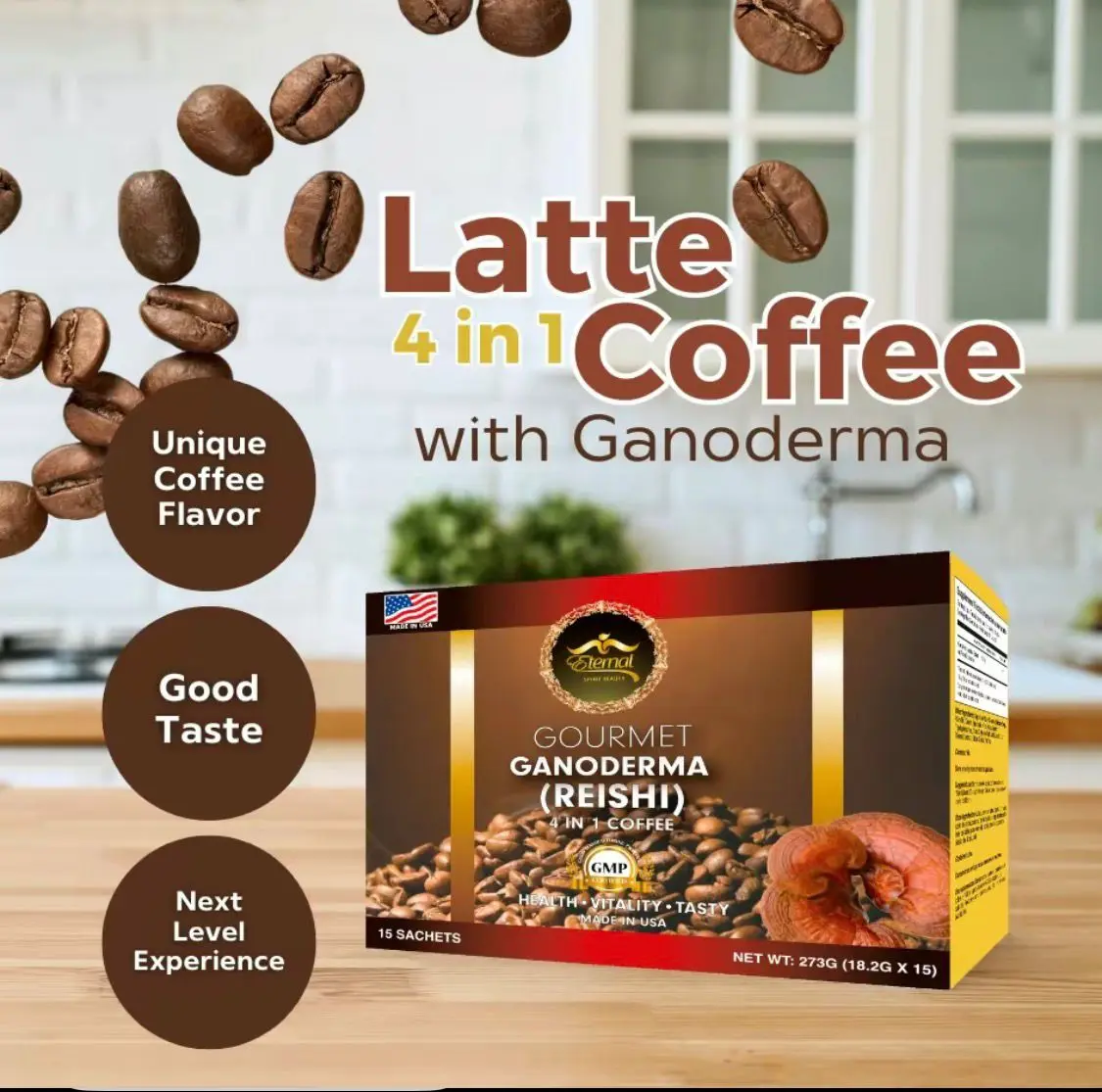 ETERNAL COFFEE GANODERMA 4 IN 1