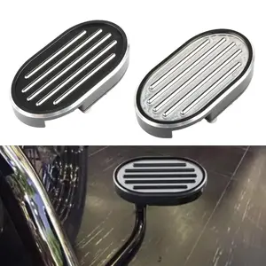 Motorcycle Brake Lever Pedal Extender, Foot Peg Enlarge Extension, Universal Motorcycle Accessories for Harley Sportster XL 883 1200 Forty Eight Seventy Two