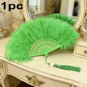 2026 New Lace Fan, Multiple Colors Available, Classical Folding Hand Fan, Vintage Style, Dance Costume Accessory, Fashion Prop, Decor, Gifts