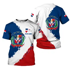 Personalized Dominican Shirt 3D, Dominican Republic T Shirt, Dominican Flag Tshi