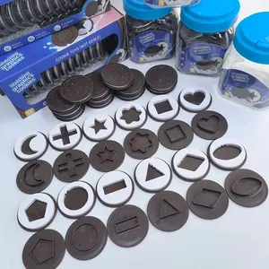 Educational Toys for Kids: Realistic Cookie Shape Matching Set -Preschool Early Learning & Enlightenment Aid. Develops Fine Motor Skills, Fosters Intellectual Growth, And Promotes Parent-Child Interaction, An Ideal Gift for Christmas