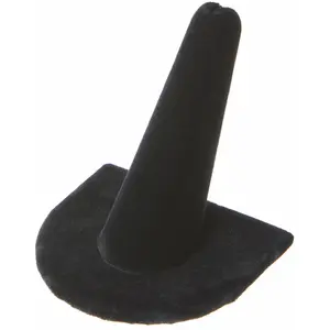 Plymor Ring Finger Display, Single on U-Shaped Base, 2" W x 2" D x 2" H
