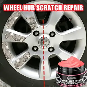 Universal Alloy Wheel Scratch Repair Pen, Car Scratch Remover, Quick Fix for Wear and Scratches, Suitable for Car Wheels and Silver Color Hubcaps