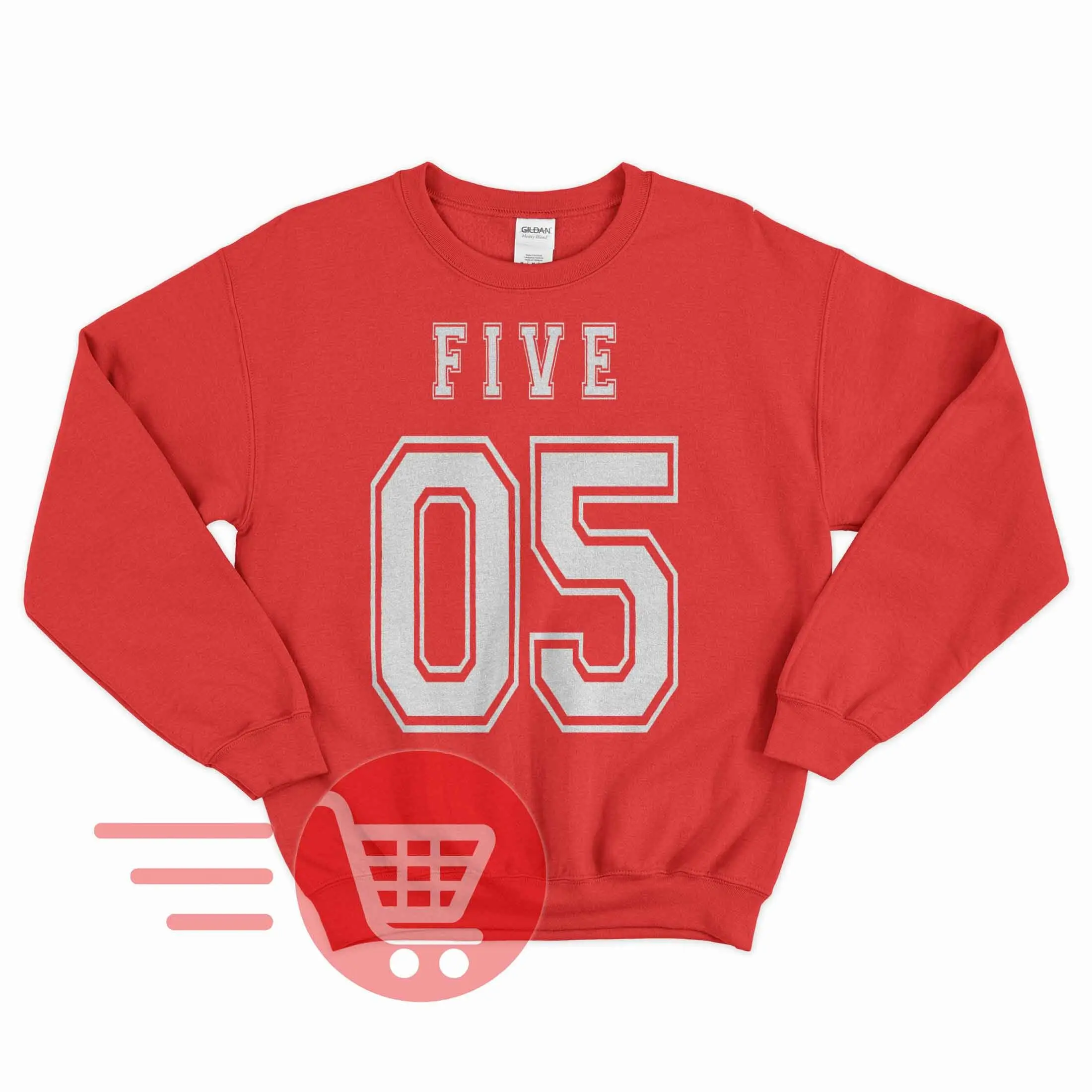 Number Five shirt Five Hargreeves Sweater Aidan Gallagher Number 5 Unisex Sweatshirt Tee