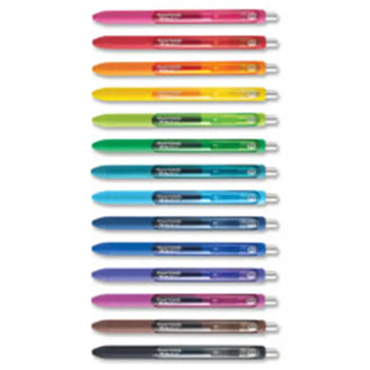 Paper Mate InkJoy Gel Retractable Pen (PAP1951722) - 0.5 mm Blue Office Stationery Writing Tool with Smooth Ink, Translucent Grip, Modern Design, Modern Clip, Metallic Accents, Brighter and Bolder Colors, Effortless Writing, Crisp Lines, Refills, 0.5 Mm P