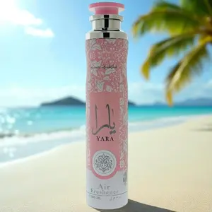 Air Fresher spray Lattafa Yara Air Freshener 10.1 Ounce Pink Floral Design from Japan Convenient 10.1-ounce Container for Home or Vehicle Use Fragrance Scent