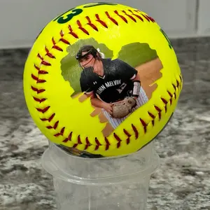Personalized softball for Seniors/Players