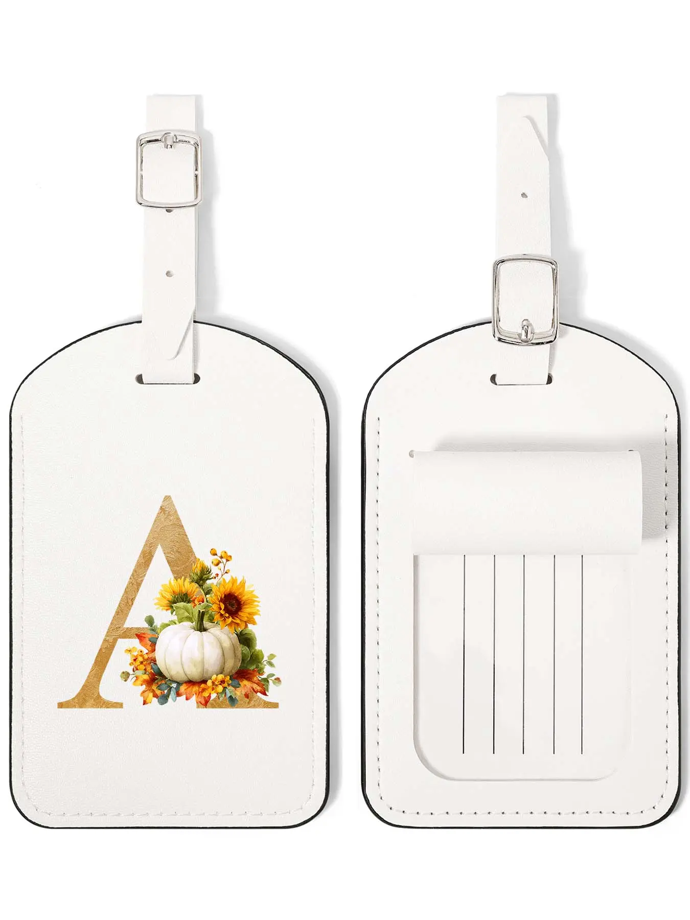 1 flat pattern luggage tag, letter printed casual lightweight backpack tag, suitcase tag, luggage tag, travel bag tag