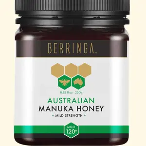 Berringa 100% Pure  Australian Manuka Honey MGO 120 - 250 g