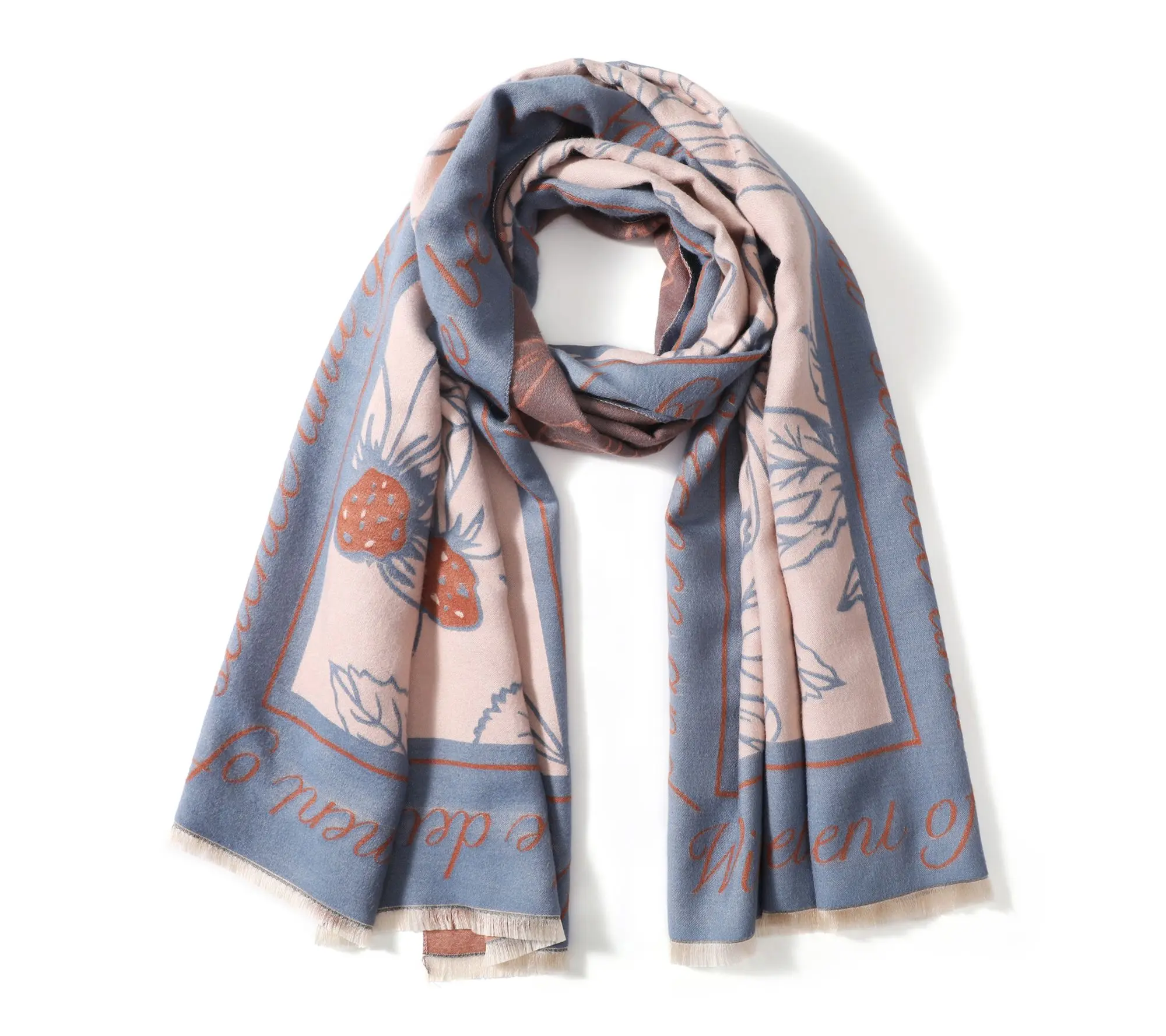 Youzey The Ella 25" x 76" Patterned Scarf