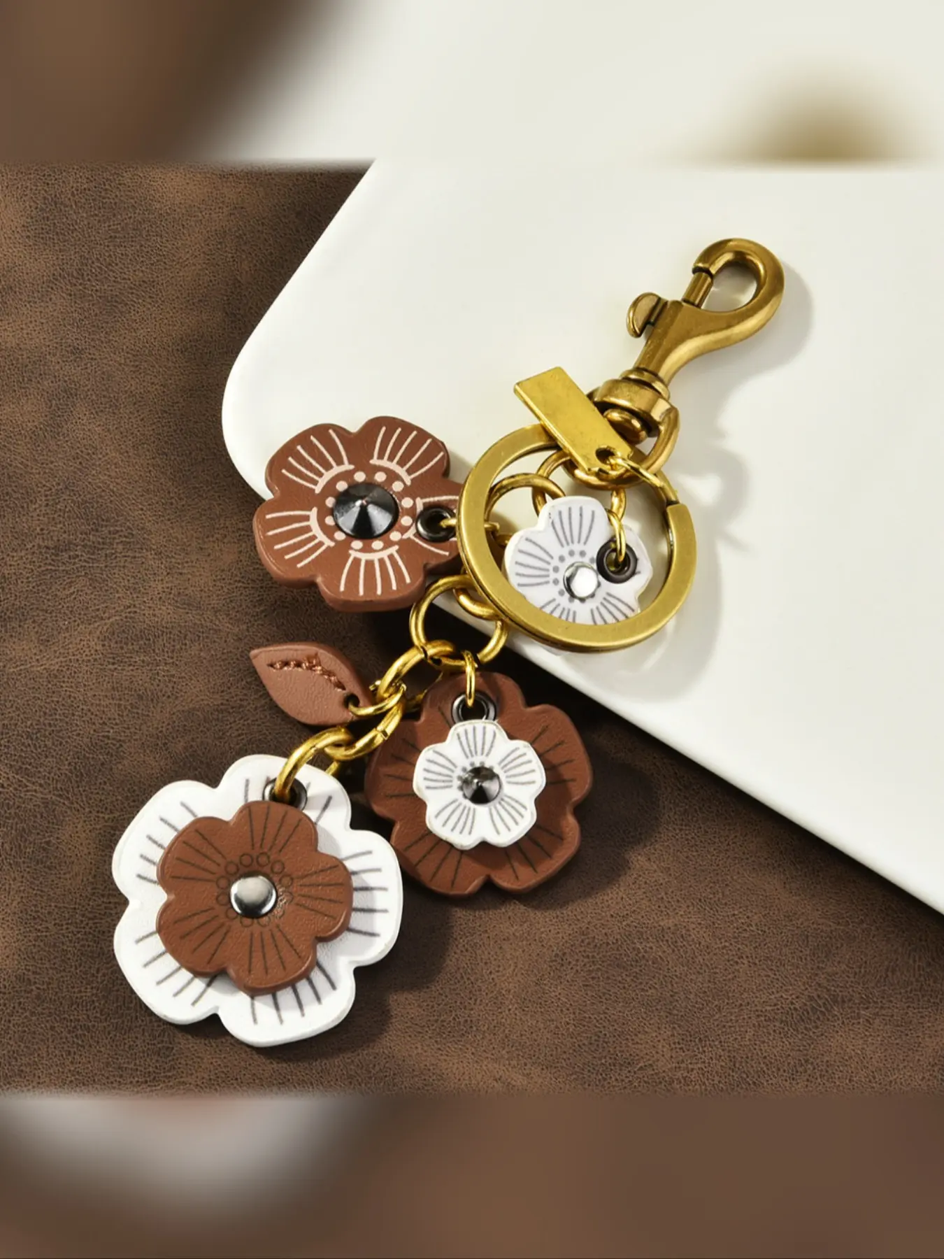 New Zeus Bag Extension Chain, Shoulder Bag Extender Flower Chains Accessory Keychain, Charms For Bags, Purse Accessories, Casual Style All Seasons
