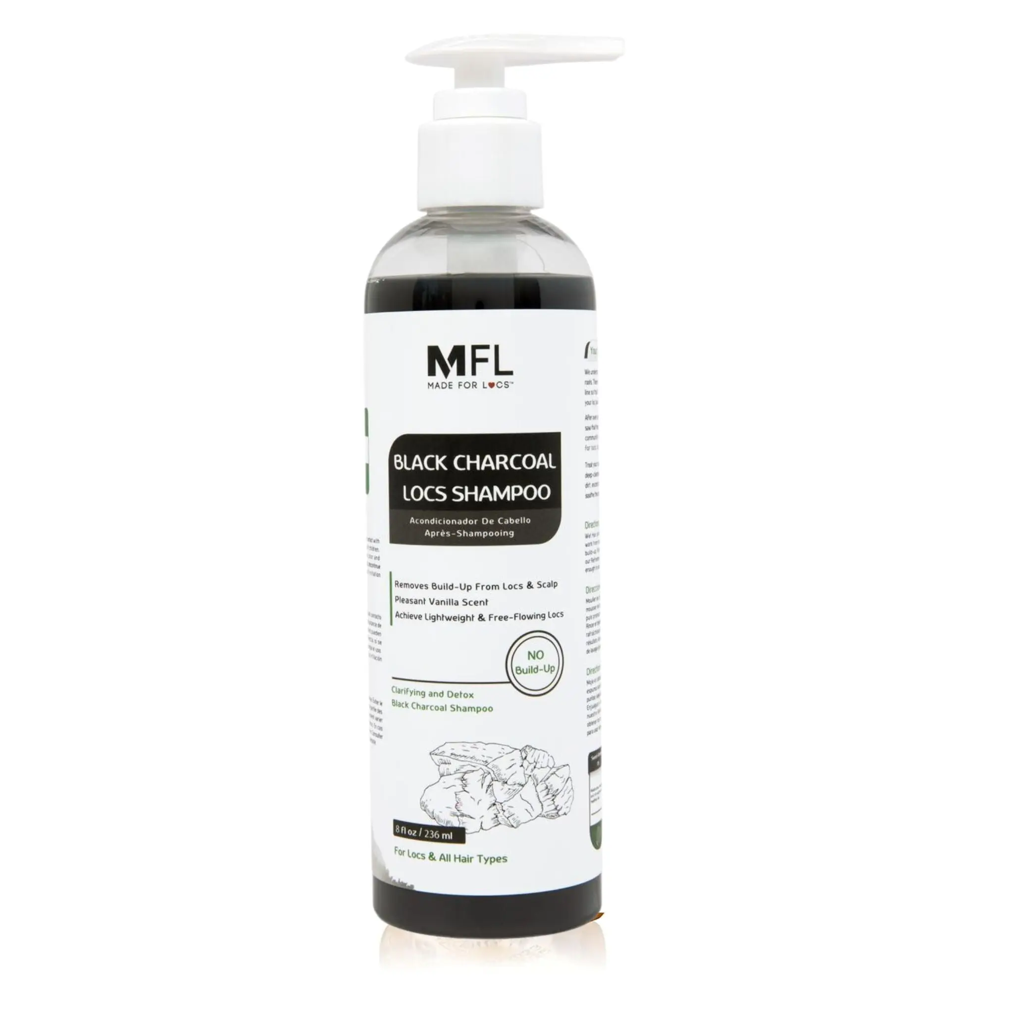 Locs Black Charcoal Shampoo| 8 oz