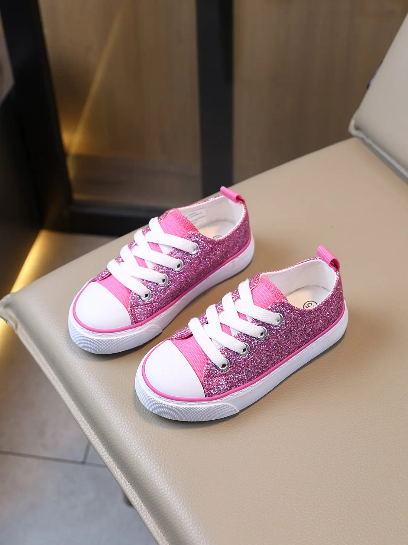 Kids Sneakers, Canvas Shoes, Girls' Casual Sports Shoes, Kids Shoes, Spring Autumn New, Daily Wear, Casual Low Top, Low Ankle Trainers, Flat Trainers, Casual Trainer Shoes, Girly, Casual Trendy Trainers