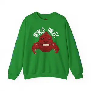 Captain Cosmic Hug Me Crewneck Sweatshirt | Christmas Sweater Design