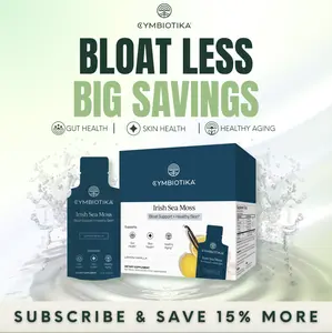 Irish Sea Moss Liquid | 26 Packets | Gut Health & Digestion | Bloat & Skin Support | On-the-go Packets