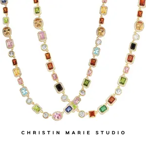 Solstice Purely Gems Necklace (No Cross/Motif)