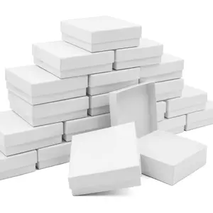Christmas gift box, Jewelry Gift Boxes, White Cardboard Boxes, Necklace Display Box, Earring Gift Box, Small Cardboard Boxes, Jewelry Storage Boxes, Square Gift Boxes, Cardboard Jewelry Organizer, Ring Packaging Box, Jewelry Display Boxes.