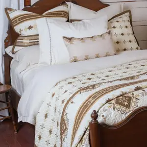 Dakota Full/Queen Reversible Quilt Set aztec bedding
