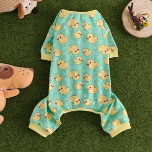 Dog cat autumn onesie four feet breathable soft comfortable home clothes pijamas costume universal fit