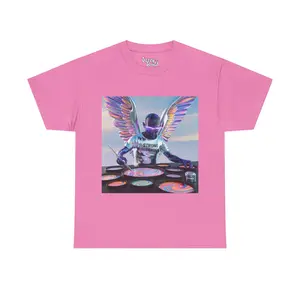Alien Superstar Wings, Strong Dedication T-Shirt | Cosmic Paintbrush Vibes