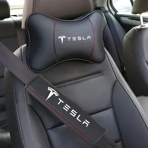 Tesla Model Y & 3 Car Seat Covers, Premium Fit Design for Comfortable Driving, Durable Material for Long-Lasting Use, Automotive Interior Cushion