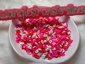 Lips Polymer Clay for Snowglobe Tumblers Nail Arts & Slime Versatile Creative Crafting Material