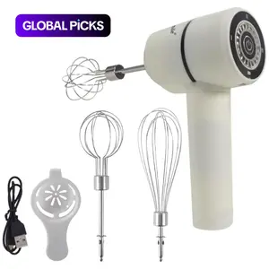 Electric Hand Whisk with USB Charging, Multi-Functional Kitchen Gadget for Baking & Mixing, Cordless Kitchen Mixer, Portable Kitchen Mixer, Usb Rechargeable Mixer, Egg Mixer #GLOBAL PICKS