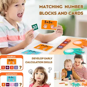 1Box Montessori Learning Toy Set for Toddlers Aged 3+, Educational Math Manipulatives, Ideal Birthday Gift for Boys & Girls Ages 3-5