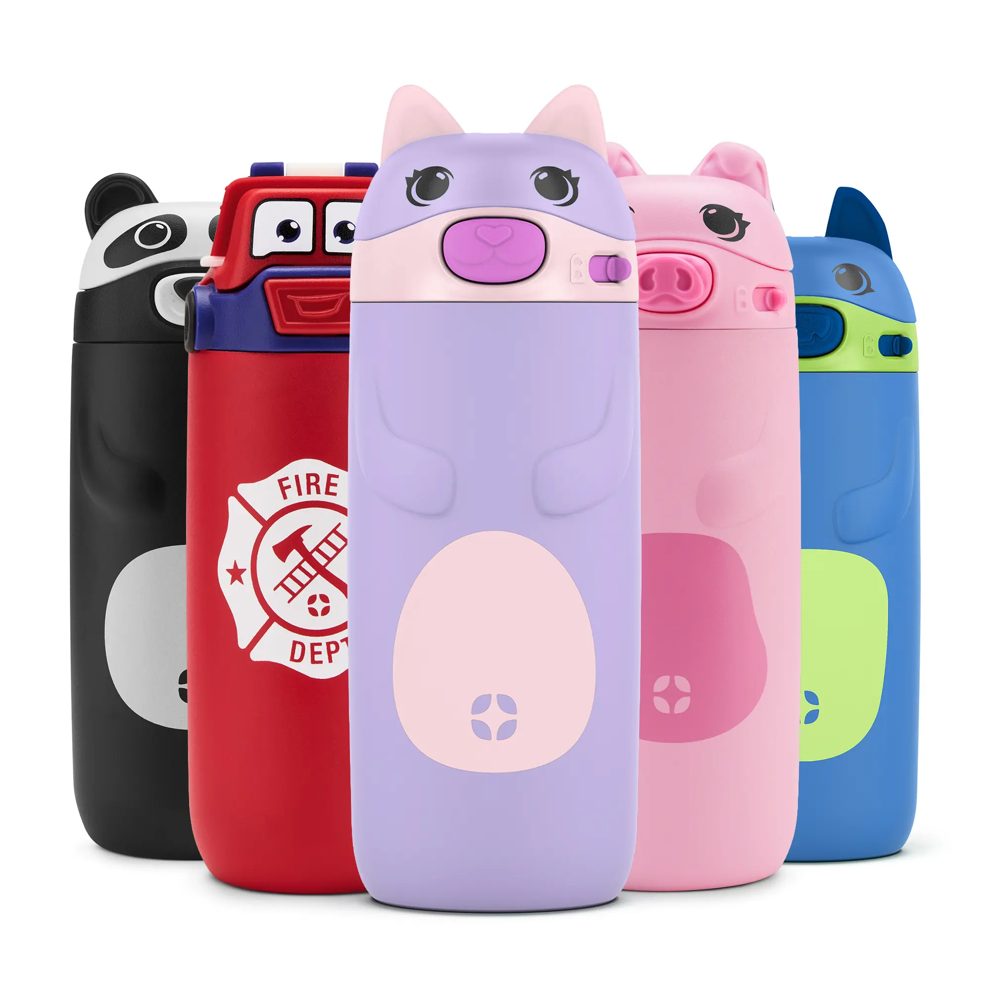 Ellies Kids Water Bottle - 12oz, Stainless Steel