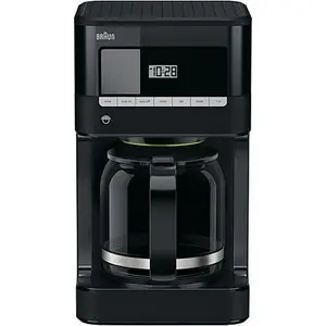 Braun BrewSense 12-Cup Drip Coffee Maker in Black Braun BrewSense 12-Cup Drip Coffee Maker in Black