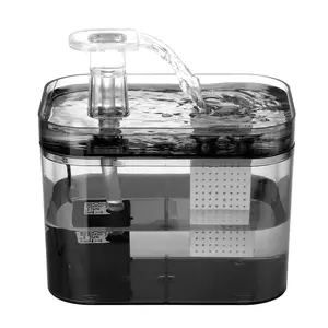 Pet smart water dispenser, fully automatic recirculating cat waterer, ultra-quiet USB interface, cat water dispenser