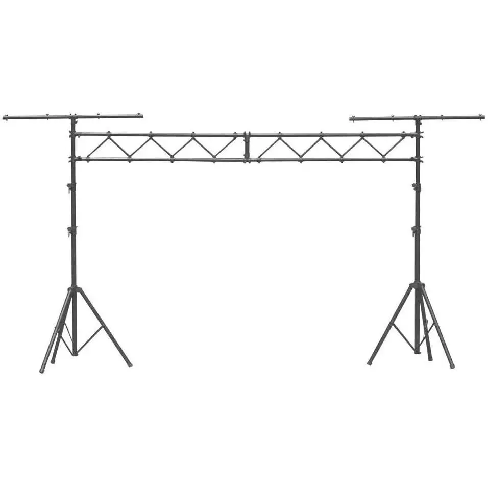 MR DJ Light Stand Mobile Portable Dj Band 8 Feet Trussing System Dual Tripod