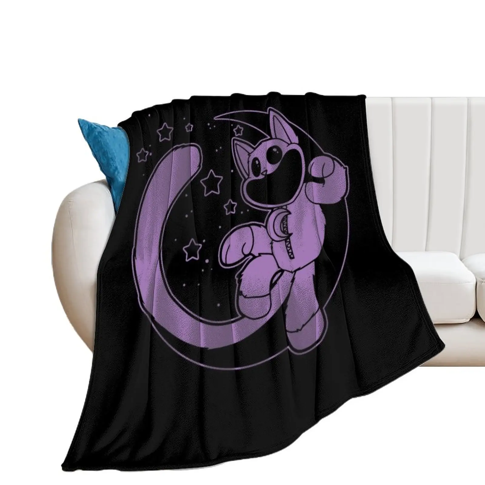 Halloween Gifts Blanket Poppy Playtime Blanket Warm for Sofa Bed Girls Boys Air Conditioning Blanket
